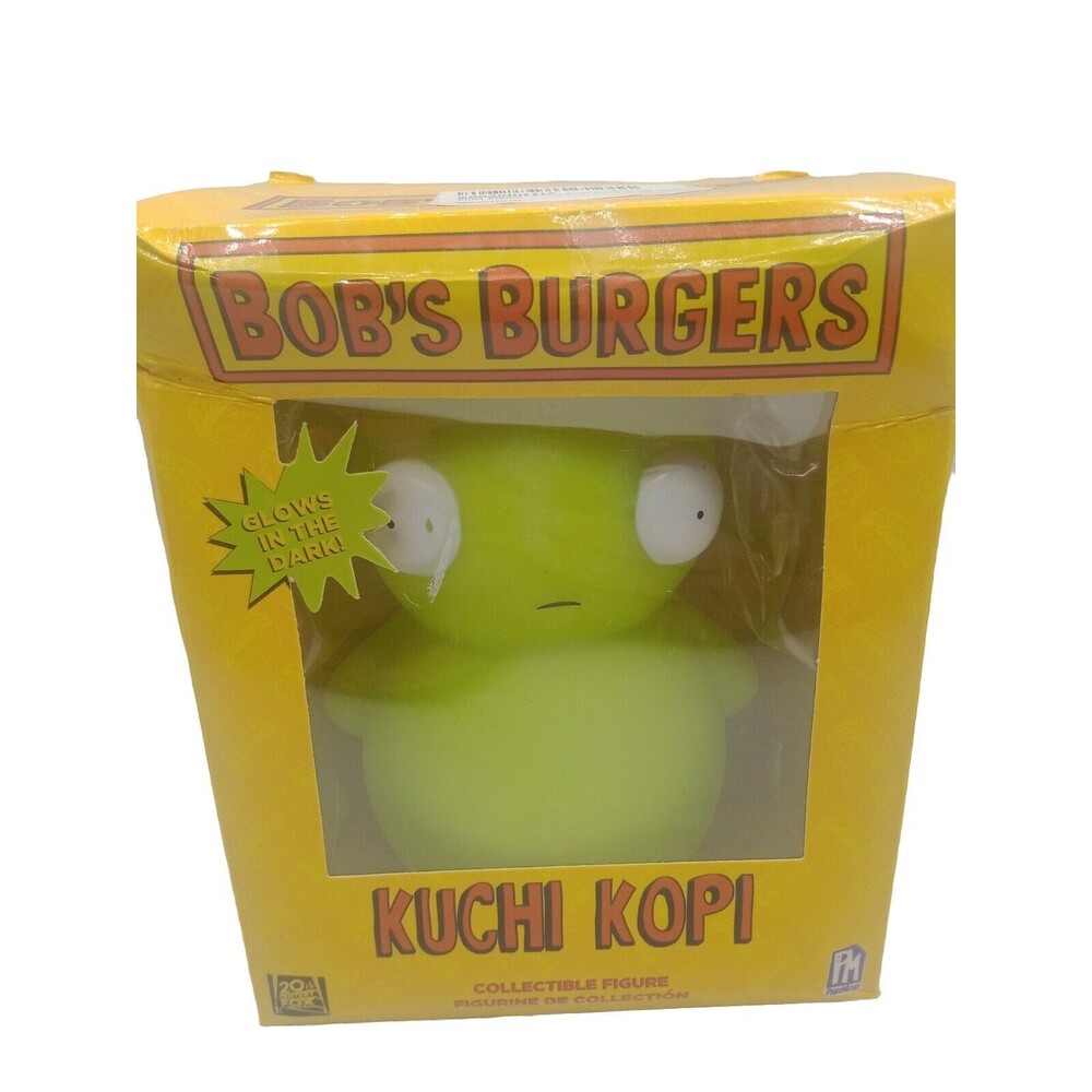 Official Bob's Burgers Kuchi Kopi Glow In The Dark 5" Vinyl Figure New